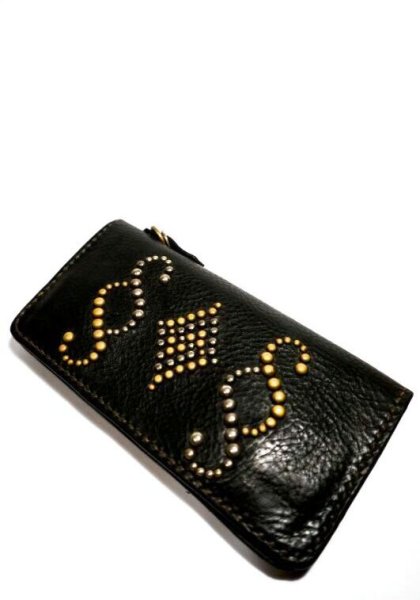 画像2: ITALY DOUBLE SHOULDER STAZZ LONG WALLET (2)