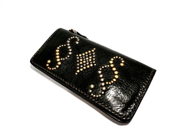 画像4: ITALY DOUBLE SHOULDER STAZZ LONG WALLET (4)