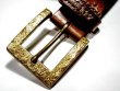 画像3: END FALL OVER OILED STEER BELT (3)
