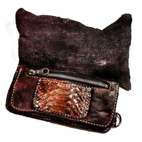 画像4: DOUBLE SHOULDER LONG WALLET (4)