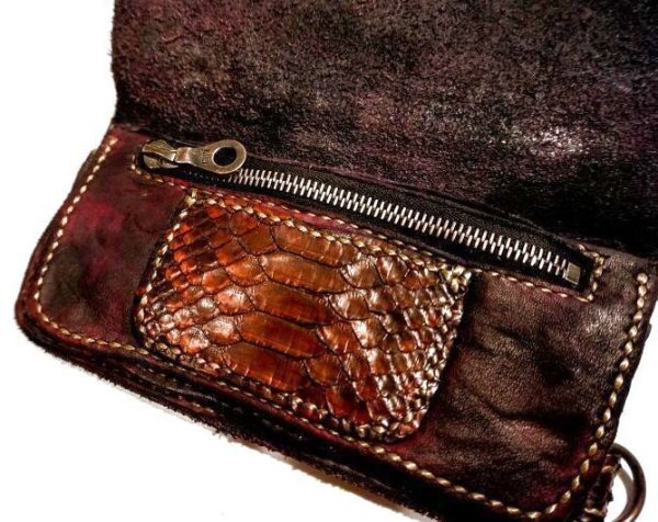 画像5: DOUBLE SHOULDER LONG WALLET (5)